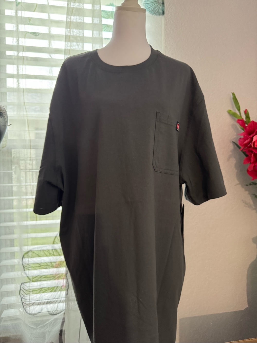 🩶Wrangler Workwear Heavyweight Pen Pocket Tee Charcoal 3XL NWT